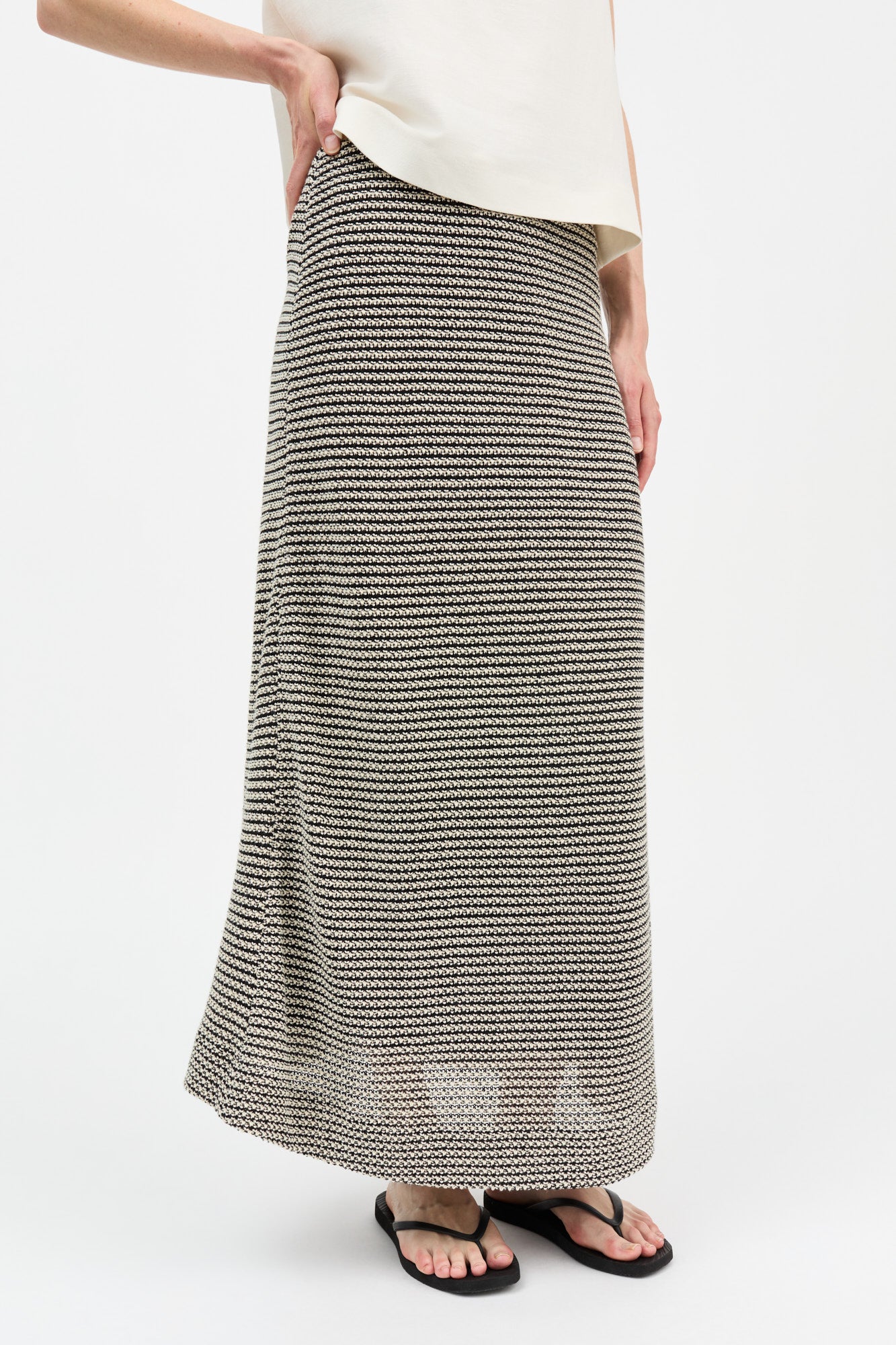 Skall Studio Minnah skirt Skirt Natural/Black